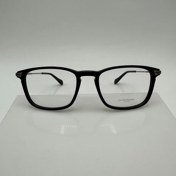 Oliver Peoples Harwell OV5278U 1465 Semi Matte Black / Pewter Titanium 52-19-145 - Picture 1 of 12
